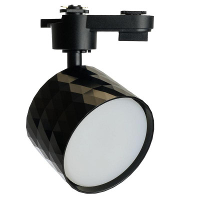 Светильник трековый AL176 PRISM под лампу GX53 черн. FERON 48699