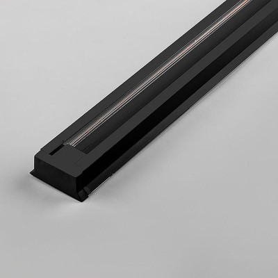 Шинопровод для трековых светильников черн. 2м в наборе токоввод заглушка крепление CAB1003 FERON 10341