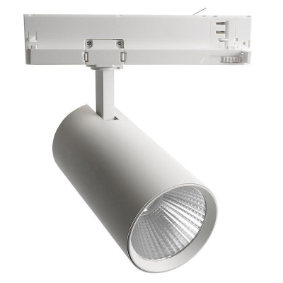 Светильник светодиодный трековый AL147 30Вт 4000К 2700лм 35град. на шинопровод 3ф со встроен. драйвером бел. FERON 51598