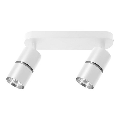 Светильник ML1862 ZEN настен./потолочн. под лампу GU10 бел. хром FERON 48644