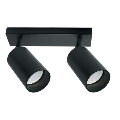 Светильник ML202 настен./потолочн. под лампу GU10 черн. FERON 41063