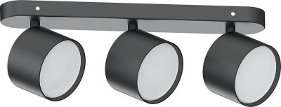 Светильник ML213 настен./потолочн. под лампу GX53 черн. FERON 41479