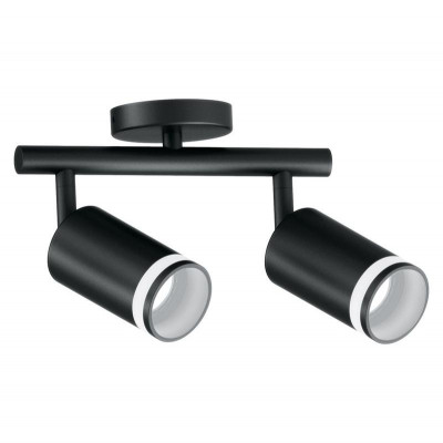 Светильник ML232 LUNA настен./потолочн. под лампу GU10 черн. FERON 41489