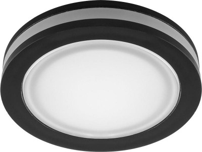 Светильник светодиодный AL600 7Вт 4000К 560лм встраив. с драйвером в комплекте черн. FERON 29569