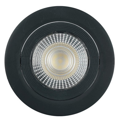 Светильник светодиодный AL540 12Вт 4000К 960лм встраив. круг черн. FERON 52051