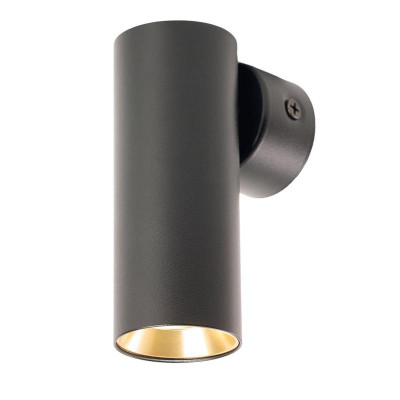 Светильник ML1015 настен. под лампу GU10 черн. + зол. FERON 51385