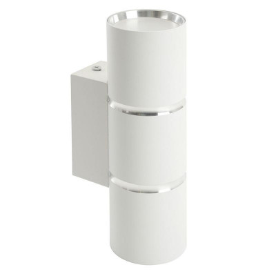 Светильник ML1860 35Вт 2хGU10 230В настен. бел. хром FERON 48650