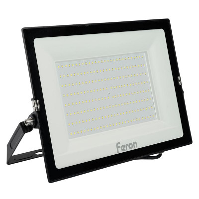 Прожектор светодиодный LL-924 200Вт 6400К IP65 AC 220В/50Гц 2835SMD черн. FERON 29499