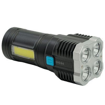 Фонарь светодиодный ручной аккумуляторный TH2409 USB FERON 48789