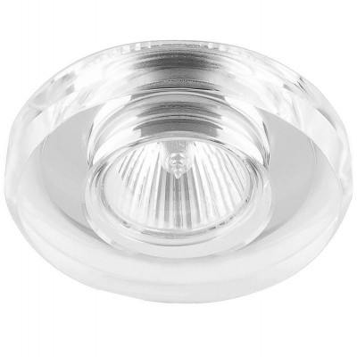 Светильник DL8060-2 G5.3 MR16 потолочн. серебр. + серебр. FERON 19710