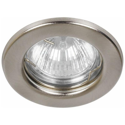 Светильник DL10 G5.3 MR16 потолочн. встраив. титан FERON 15112