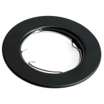 Светильник DL10 50Вт G5.3 MR16 потолочн. встраив. черн. матов. FERON 48464