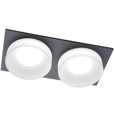 Светильник DL2902 G5.3 MR16 потолочн. встраив. черн. FERON 41138