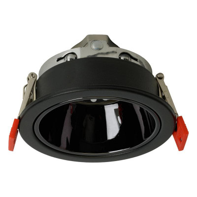 Светильник DL3102 G5.3 MR16 потолочн. встраив. черн. + черн. хром FERON 51402