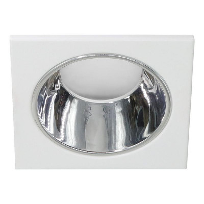 Светильник DL3112 G5.3 MR16 потолочн. встраив. бел. + хром FERON 51406