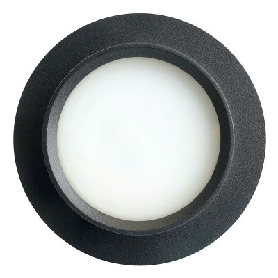 Светильник DL504 15Вт 230В GX53 IP44 потолочн. встраив. круг без лампы черн. FERON 51102