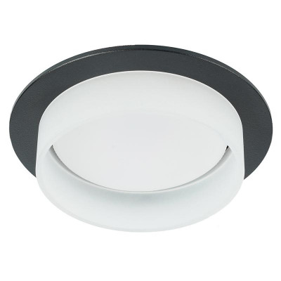 Светильник DL509 GX53 потолочн. встраив. черн. FERON 51936