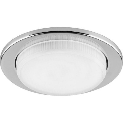 Светильник DL53 20Вт 230В GX53 потолочн. встраив. без лампы хром FERON 41206