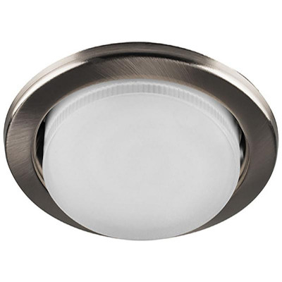 Светильник DL53 20Вт 230В GX53 потолочн. встраив. без лампы титан FERON 28946