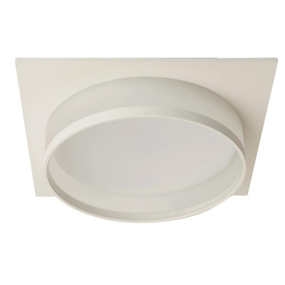 Светильник DL701 25Вт 230В GX70 потолочн. встраив. квадрат без лампы бел. FERON 51095