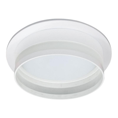 Светильник DL702 25Вт 230В GX70 потолочн. встраив. круг без лампы бел. LUNA FERON 51097