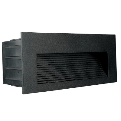 Светильник светодиодный LN012-1 5Вт 4000К IP65 встраив. черн. FERON 51956