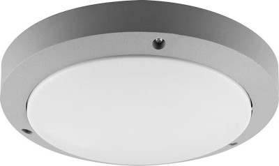 Светильник DH030 E27 230В садово-парковый на стену сер. FERON 11869