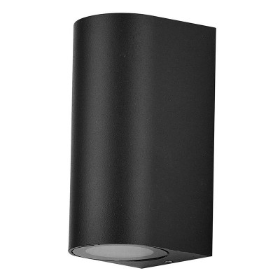 Светильник DH023 GU10 230В MR11 садово-парковый на стену черн. FERON 51308