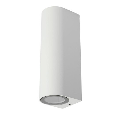 Светильник DH024 2хGU10 230В MR11 садово-парковый на стену бел. FERON 51313