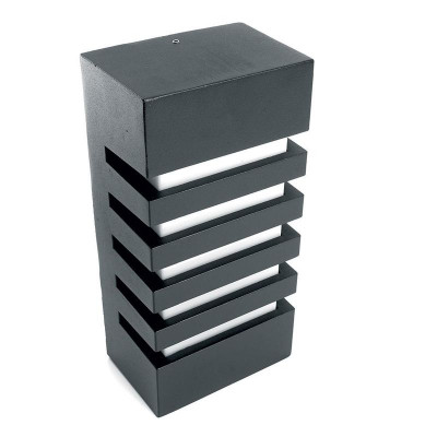 Светильник DH0602 E27 230В садово-парковый на стену черн. FERON 11876