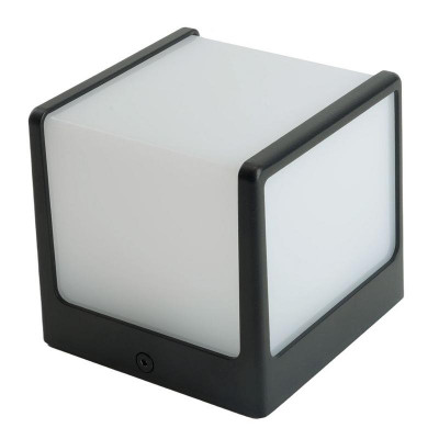 Светильник DH0604 13Вт GX53 230В садово-парковый на стену черн. FERON 51334