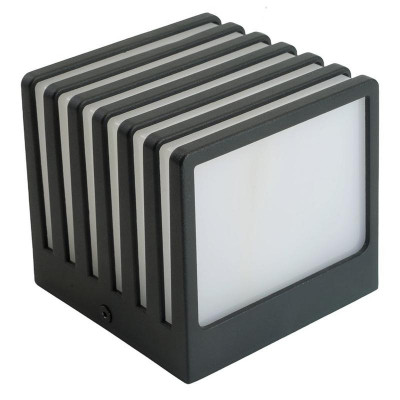 Светильник DH0605 13Вт GX53 230В садово-парковый на стену черн. FERON 51335