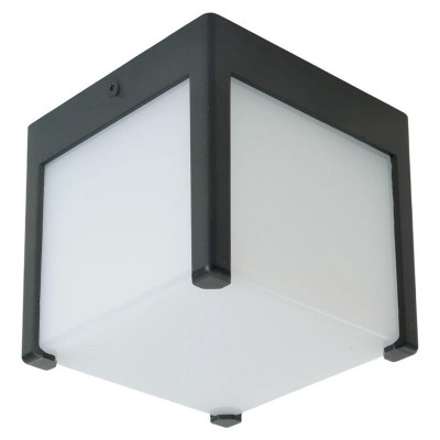 Светильник DH0606 13Вт GX53 230В садово-парковый на стену черн. FERON 51336