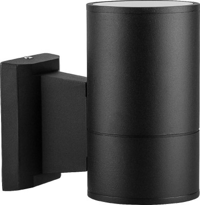 Светильник DH0701 E27 230В садово-парковый на стену вверх черн. FERON 06296