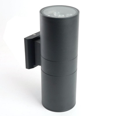 Светильник светодиодный DH0710 2х9Вт 4000К 1500лм уличный черн. FERON 48355