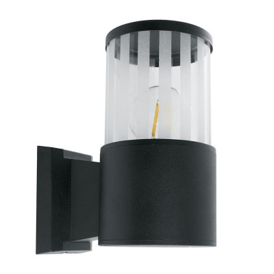 Светильник DH0901 E27 230В садово-парковый на стену вверх черн. FERON 11655