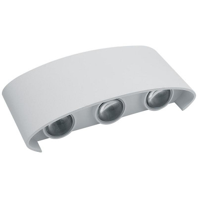 Светильник светодиодный DH101 6х1Вт 4000К 450лм уличный бел. FERON 06311