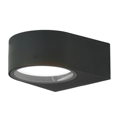 Светильник DH1201 GX53 230В садово-парковый на стену черн. FERON 51326