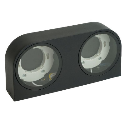 Светильник DH1203 GX53 230В садово-парковый на стену черн. FERON 51328