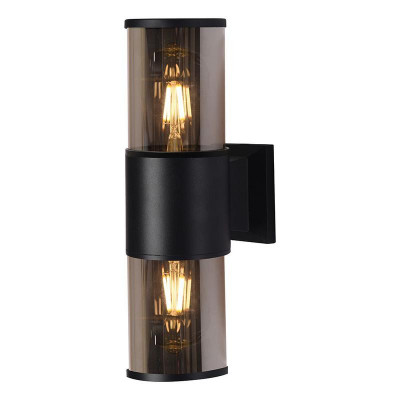 Светильник DH1302 40Вт 2хE27 230В садово-парковый черн. FERON 51331