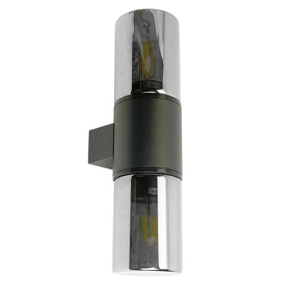 Светильник DH1802 28Вт 2хE27 230В садово-парковый черн. FERON 51993