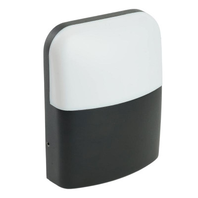 Светильник светодиодный DH498 12Вт 3000/4000/6400К 350лм уличный черн. FERON 51831