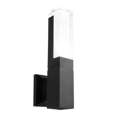 Светильник светодиодный DH601 5Вт 4000К 250лм уличный на стену черн. FERON 11705