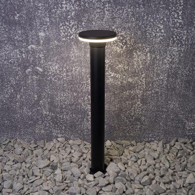 Светильник светодиодный DH106 7Вт 4000К 420лм уличный с клеммой в комплекте черн. FERON 06348