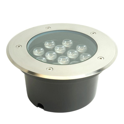 Светильник SP4114 12Вт 6400К IP67 180хH90мм 12LED внутр. d150мм тротуарный FERON 32022