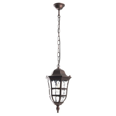 Светильник PL695 60Вт IP44 230В садово-парковый на цепочке 500мм коричн. FERON 11697