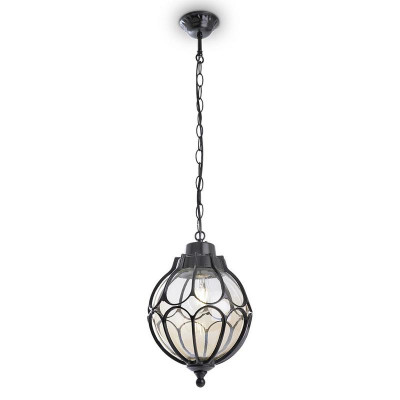 Светильник PL3805 60Вт E27 IP44 230В садово-парковый на цепочке 500мм черн. FERON 06345