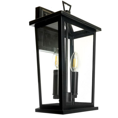 Светильник PL751 60Вт E14 230В садово-парковый с клеммой в комплекте черн. FERON 51279