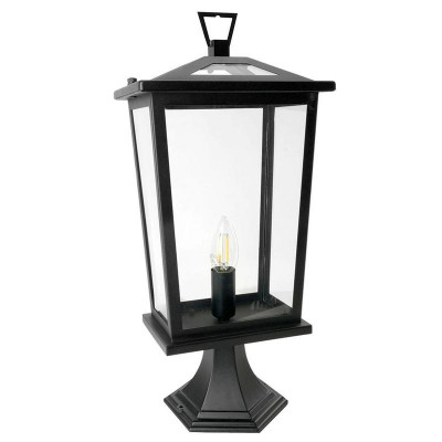 Светильник PL754 60Вт E14 230В садово-парковый черн. FERON 51280