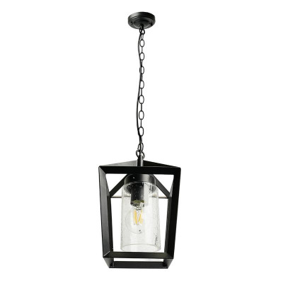 Светильник PL775 40Вт E27 220-240В садово-парковый на цепочке 800мм черн. FERON 51837